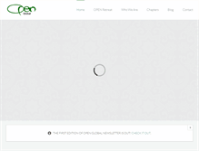 Tablet Screenshot of openglobalweb.org